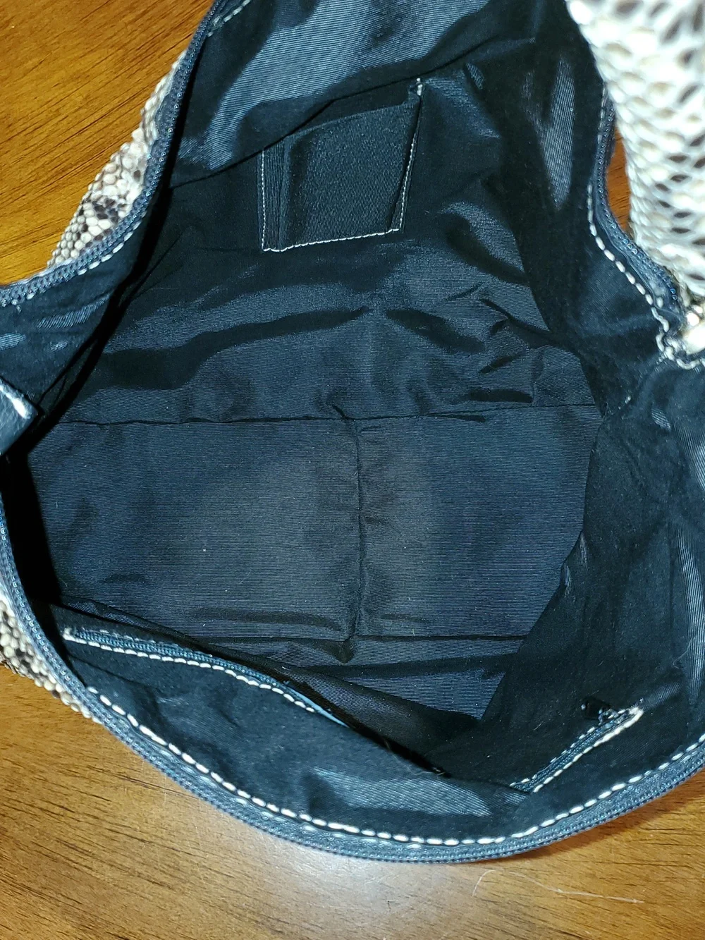 Real Python Shoulder Bag - Picture 10 of 13